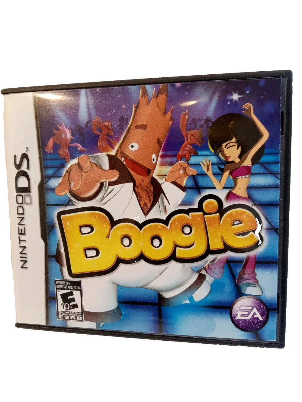 Nintendo DS Y2K Video Game Boogie 2007 Case Instruction Manual Booklet Rated E